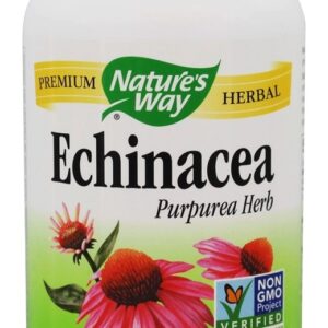Echinacea Purpurea Erva 400 mg. - Cápsulas vegetarianas 180 Nature's Way