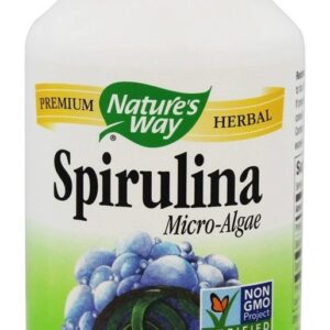 Comprar spirulina micro-algas 380 mg. - cápsulas vegetarianas 100 nature's way preço no brasil spirulina suplementos nutricionais suplemento importado loja 91 online promoção -