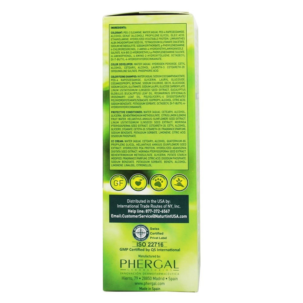 Tinta de Cabelo Permanente 4N Natural Chestnut - 5.6 fl. oz. Naturtint - Imagem 2