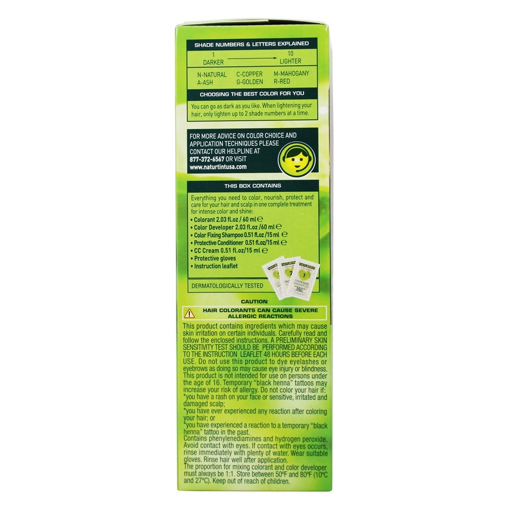 Tinta de Cabelo Permanente 4N Natural Chestnut - 5.6 fl. oz. Naturtint - Imagem 4