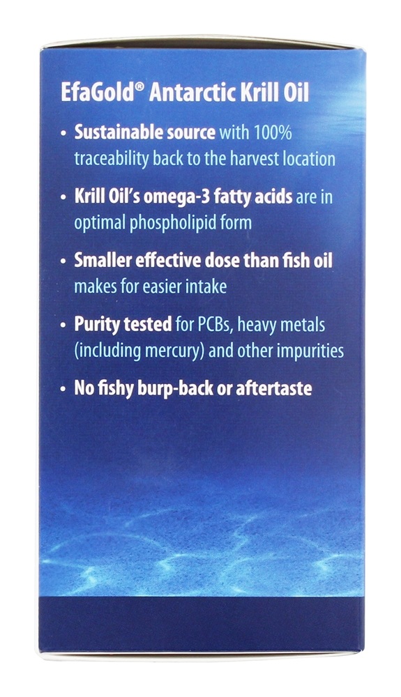 Óleo de Krill 500 mg. - 60 Softgels Nature's Way - Imagem 3