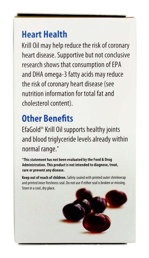 Óleo de Krill 500 mg. - 60 Softgels Nature's Way - Imagem 4