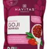 Comprar goji berry desidratada orgânica - 16 oz. Navitas organics preço no brasil goji suplementos nutricionais suplemento importado loja 1 online promoção -