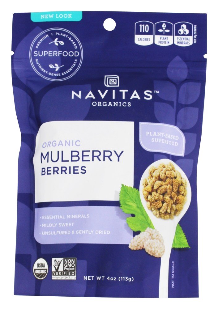 Bagas De Amoreira Orgânicas - 4 oz. Navitas Organics
