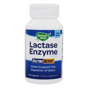 Enzima Lactase 690 mg. - Cápsulas 100 Nature's Way