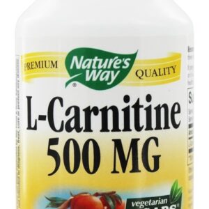 Comprar l-carnitina 500 mg. - cápsulas vegetarianas 60 nature's way preço no brasil aminoácidos carnitina suplementos suplemento importado loja 55 online promoção -