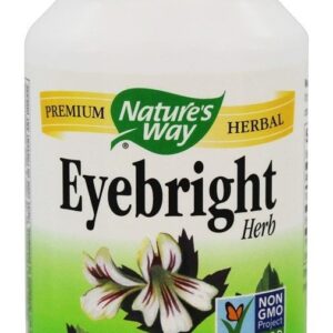 Comprar eyebright herb 430 mg. - cápsulas vegetarianas 100 nature's way preço no brasil ervas eufrásia (erva-da-visão) suplemento importado loja 1 online promoção -