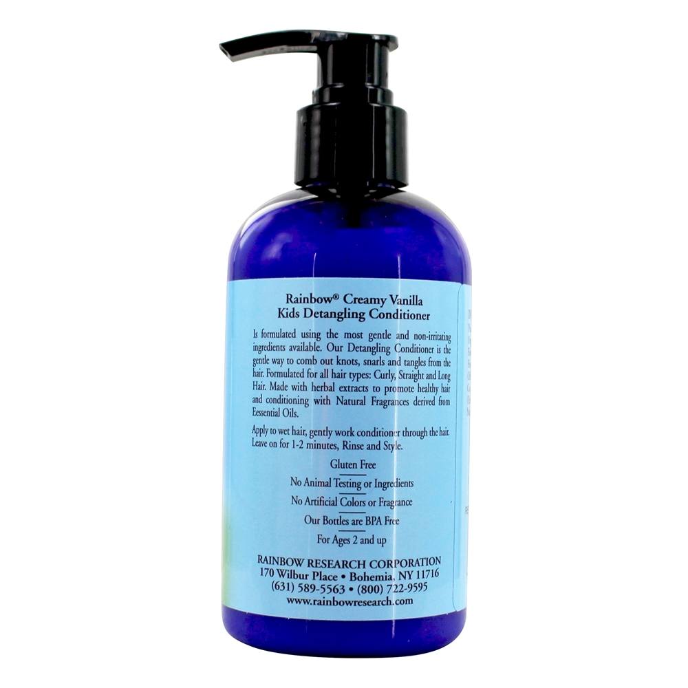 Condicionador Detangling para Crianças Baunilha Cremosa - 8 fl. oz. Rainbow Research - Imagem 3