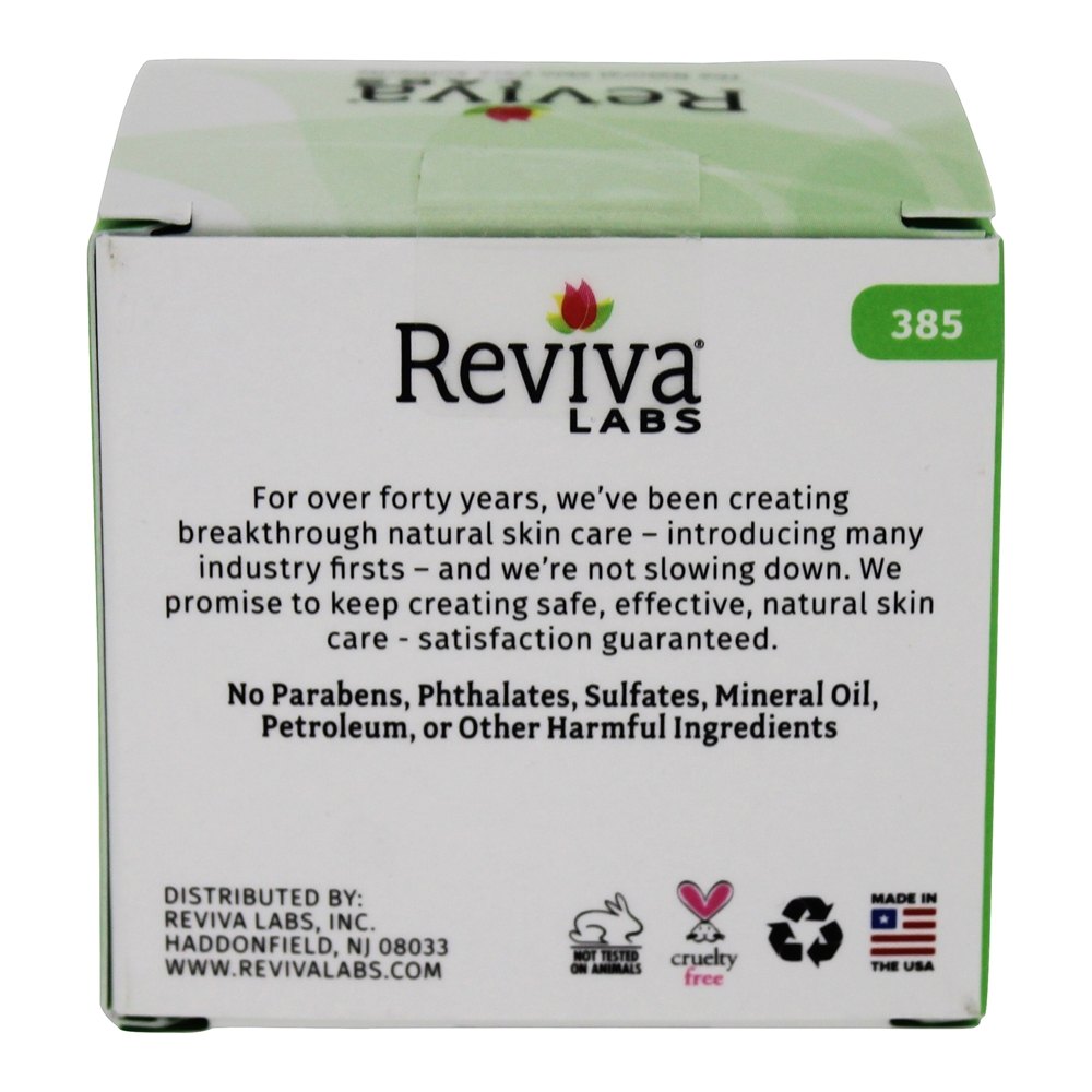 Força Profissional Elastina + DMAE Creme Noturno Firmador para Rosto - 1.5 oz. Reviva Labs - Imagem 3