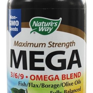 Comprar mega 3 6 9 omega efa misturar cal 1350 mg. - 180 softgels nature's way preço no brasil omega 3 6 9 suplementos nutricionais suplemento importado loja 31 online promoção -