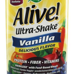 Comprar baunilha alive protein ultra-shake - 2. 1 lbs. Nature's way preço no brasil proteína proteína de ervilha suplementos de musculação suplemento importado loja 51 online promoção -