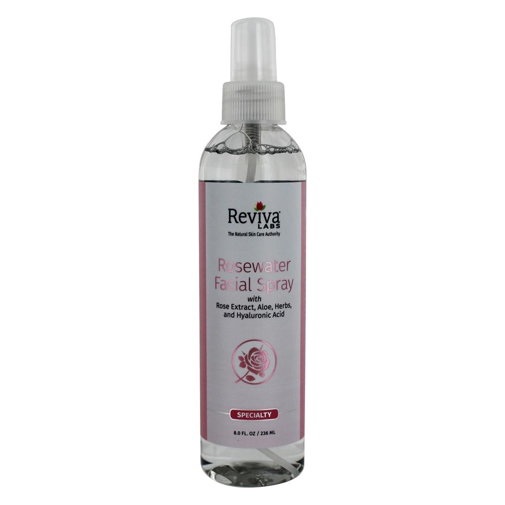 Spray Facial de Rosewater - 8 fl. oz. Reviva Labs
