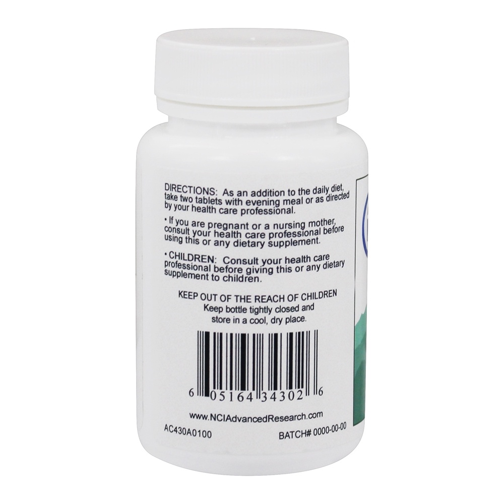 Aspartato de Cálcio 350 mg. - 100 Tablets Advanced Research - Imagem 3
