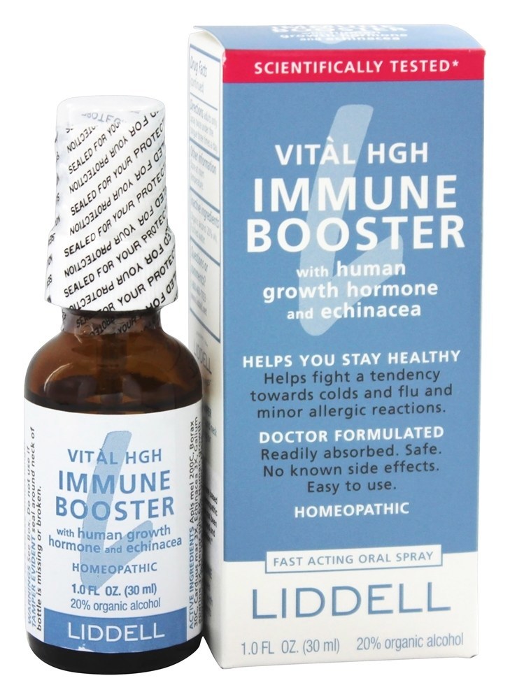 Impulsionador Imune Vital com Echinacea Spray Oral Homeopático - 1 fl. oz. Liddell Laboratories