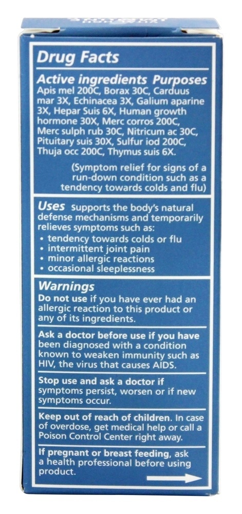 Impulsionador Imune Vital com Echinacea Spray Oral Homeopático - 1 fl. oz. Liddell Laboratories - Imagem 2