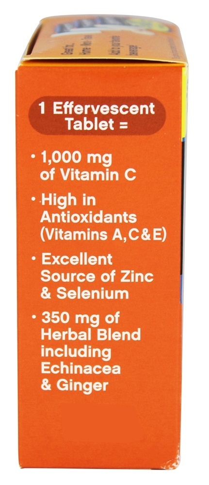 Vitamina C Sabor Laranja em Embalagem Tripla - 30 Tablets Airborne - Imagem 4