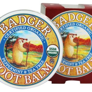 Bálsamo para Pés Menta para Palmeiras e Chá - 2 oz. Badger
