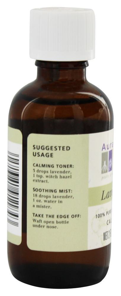 Óleo essencial de lavanda calmante - 2 fl. oz. Aura Cacia - Imagem 2