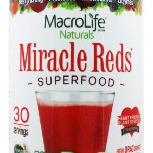 Miracle Reds Superalimento Antioxidante - 10 oz. MacroLife Naturals
