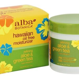 Alba Havaiano Hidratante Facial Oil-Free Aloe & Chá Verde - 3 oz. Alba Botanica