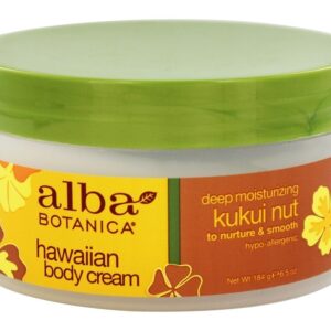 Alba creme de corpo havaiano Kukui Nut - 6.5 oz. Alba Botanica