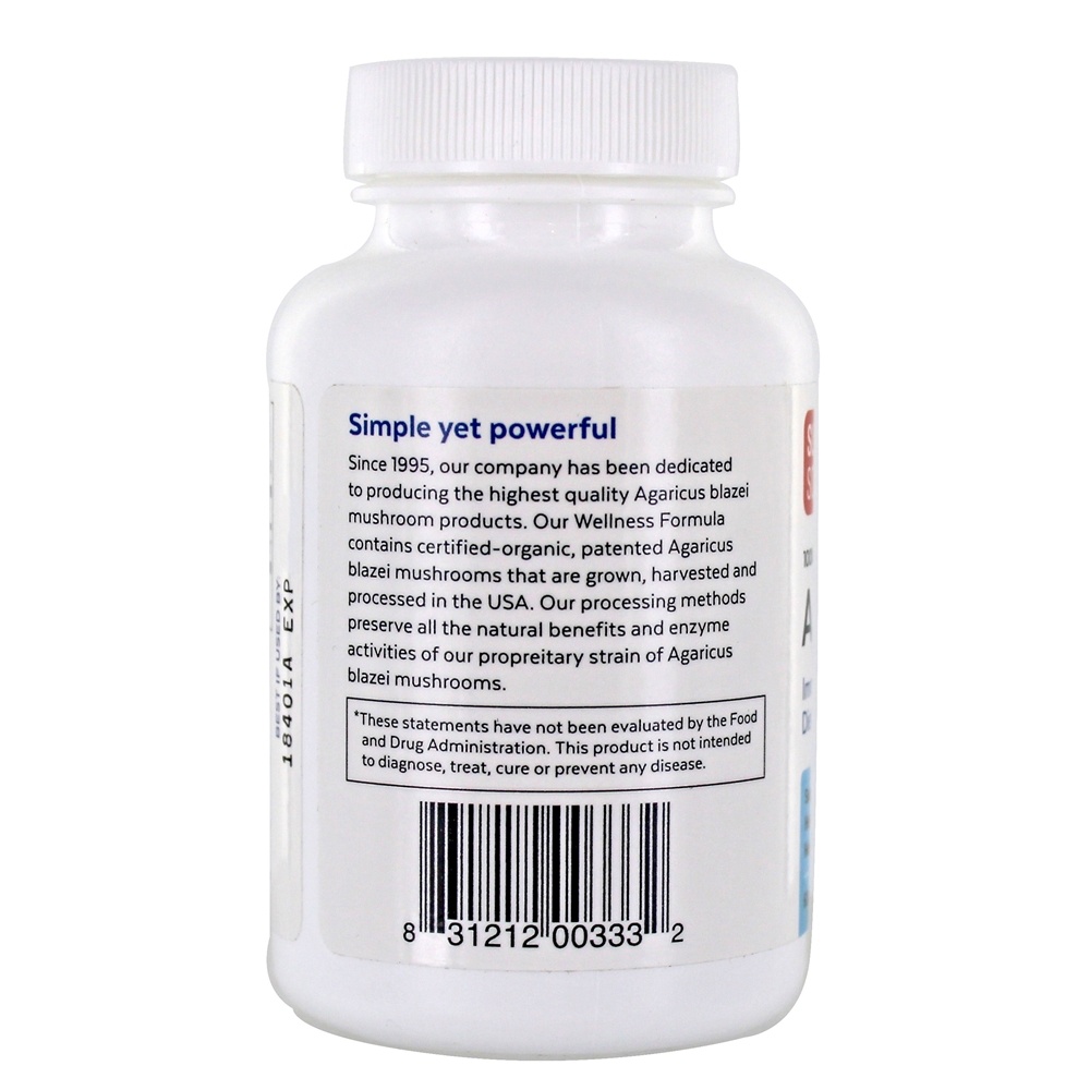 Superfood Science Agaricus Suporte Bio Imune 600 mg. - Cápsulas 60 Atlas World - Imagem 3
