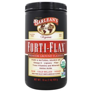 Comprar flaxseed terrestre premium forti-flax orgânico - 16 oz. Barlean's preço no brasil linhaça suplementos nutricionais suplemento importado loja 271 online promoção -