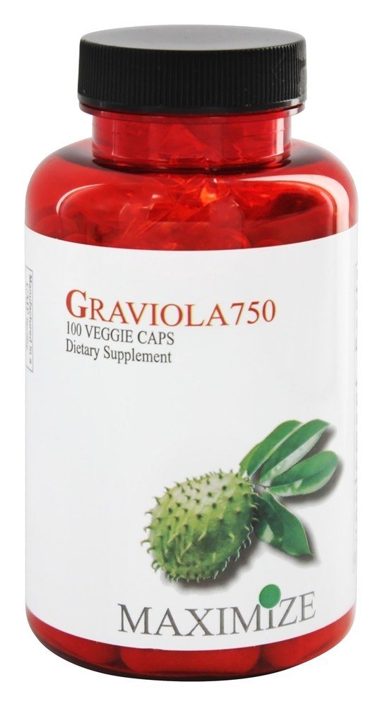 Maximizar Graviola 750 mg. - Cápsulas vegetarianas 100 Maximum International