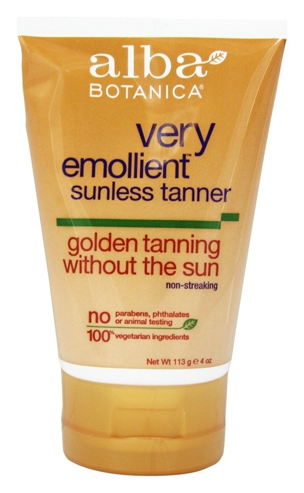 Bronzeamento Dourado Sem Emoliente Sem Loção Solar - 4 oz. Alba Botanica