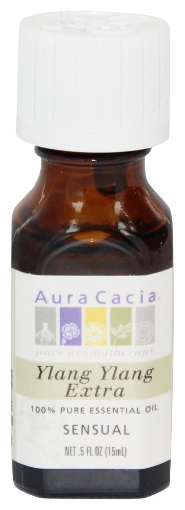 Essencial óleo Sensual Ylang Ylang Extra - 0.5 fl. oz. Aura Cacia