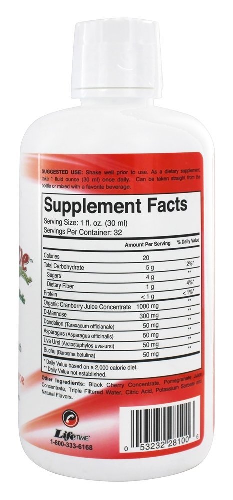 Liquid Uri-Active Blend - 32 fl. oz. LifeTime Vitamins - Imagem 2