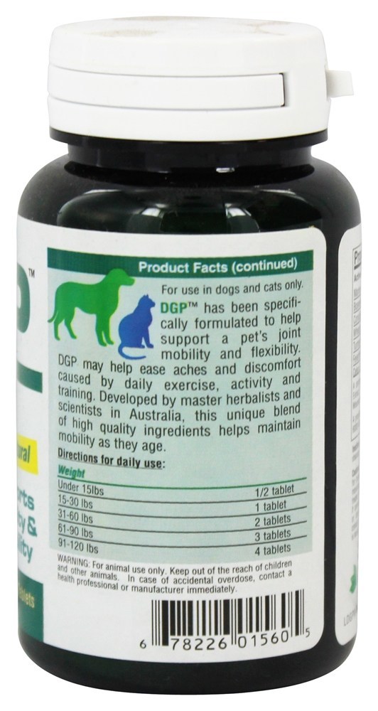 Flexibilidade DGP (Dog Gone Pain) para cães - 60 Tablets American BioSciences - Imagem 2