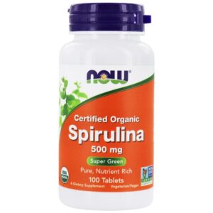 Comprar spirulina orgânica 500 mg. - 100 tablets now foods preço no brasil algae spirulina suplementos em oferta vitamins & supplements suplemento importado loja 305 online promoção -