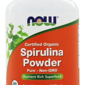 Comprar spirulina orgânica em pó - 4 oz. Now foods preço no brasil algae spirulina suplementos em oferta vitamins & supplements suplemento importado loja 191 online promoção -