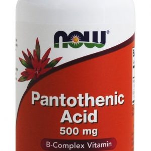 Comprar ácido pantotênico 500 mg. - cápsulas 100 now foods preço no brasil lítio vitaminas e minerais suplemento importado loja 95 online promoção -