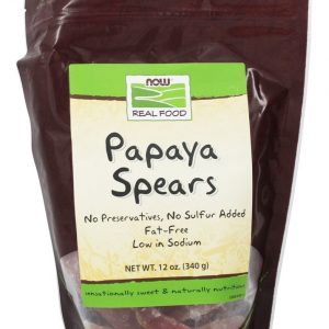 Comprar papaia spears - 12 oz. Now foods preço no brasil casa e produtos alimentícios frutas secas produtos alimentícios suplemento importado loja 53 online promoção -