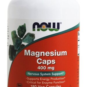 Comprar cápsulas de magnésio 400 mg. - 180 cápsula (s) vegetal (s) now foods preço no brasil magnésio vitaminas e minerais suplemento importado loja 47 online promoção -