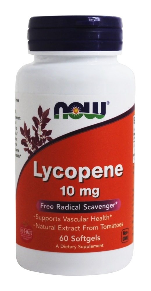 Licopeno 10 mg. - 60 Softgels NOW Foods