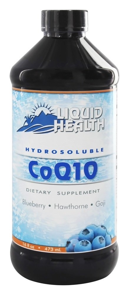 CoQ10 hidrosolúvel - 16 fl. oz. Liquid Health