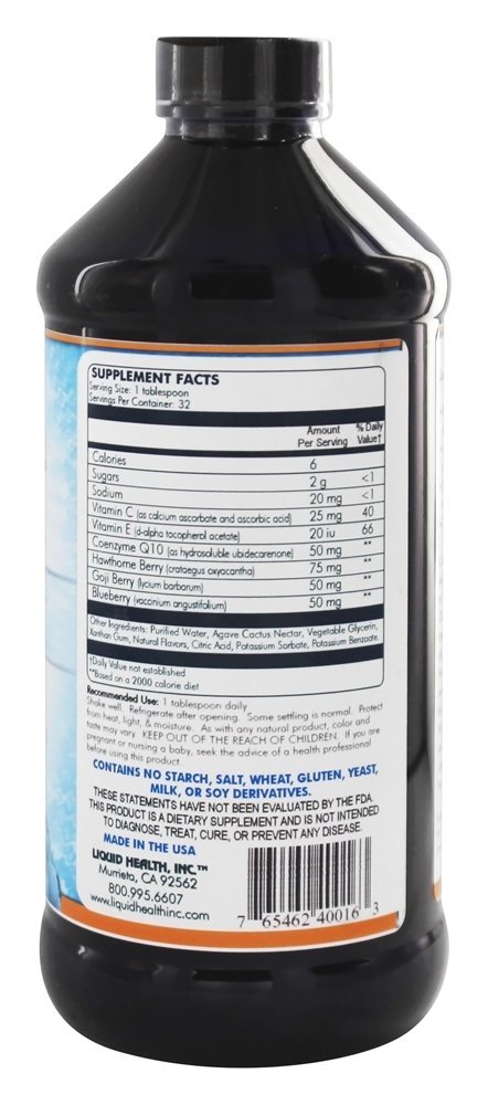 CoQ10 hidrosolúvel - 16 fl. oz. Liquid Health - Imagem 2