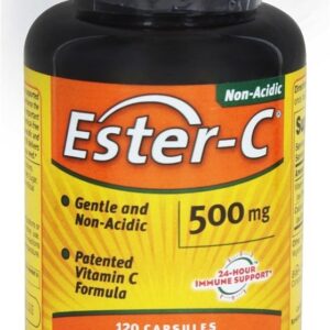Éster C 500 mg. - Cápsulas 120 American Health
