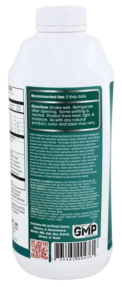 Múltiplo Diário - 32 fl. oz. Liquid Health - Imagem 3