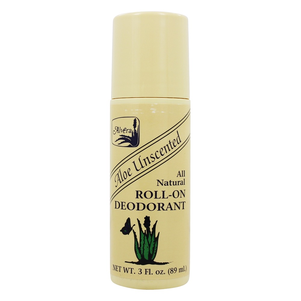 Todos Natural Rolar-Em Desodorante Aloés Unscented Unscented - 3 fl. oz. Alvera