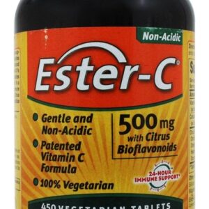 Éster C com Bioflavonóides Cítricos 500 mg. - 450 Comprimidos vegetarianos American Health