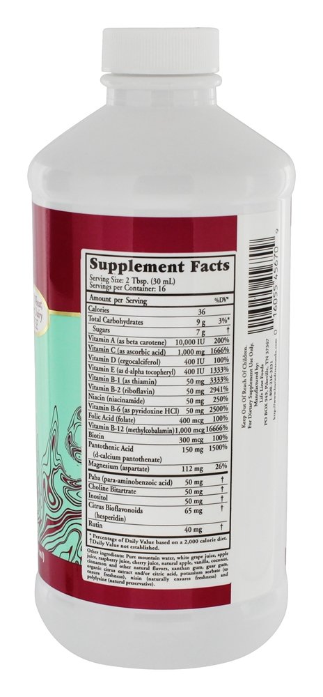 Vitaminas Líquidas de Alta Potência - 16 fl. oz. Buried Treasure Products - Imagem 2