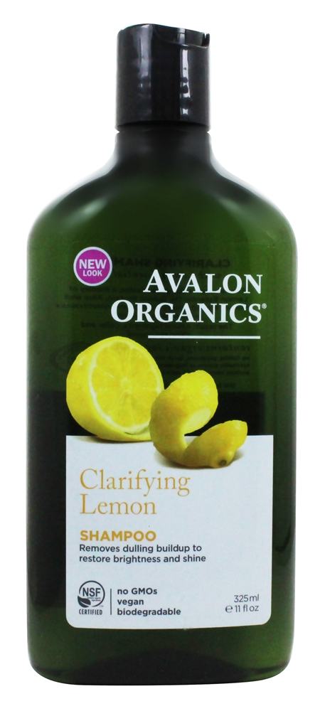 Champô clarifying limão - 11 fl. oz. Avalon Organics