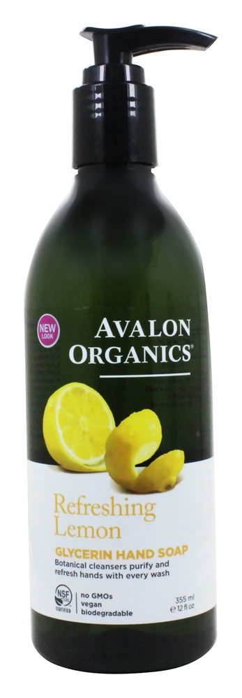 Limão de Sabonete de Glicerina - 12 fl. oz. Avalon Organics