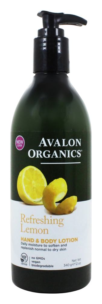 Loção para Mãos e Corpo Limão - 12 fl. oz. Avalon Organics