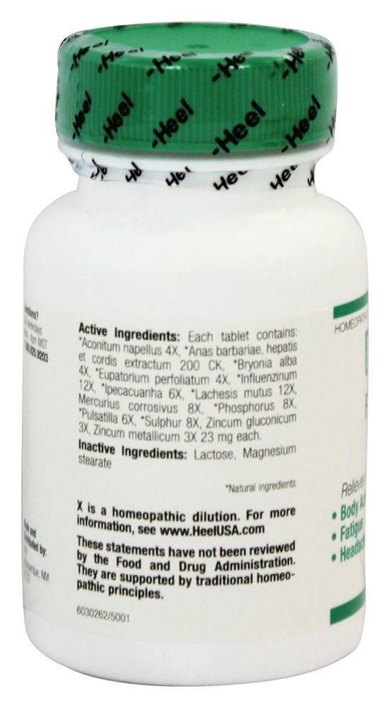 Gripe + - 100 Comprimidos anteriormente Flu Plus BHI/Heel - Imagem 2