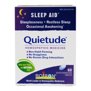 Comprar quietude medicamento homeopático para auxílio ao sono - 60 tablets boiron preço no brasil homeopatia remédios para o sono suplemento importado loja 3 online promoção -